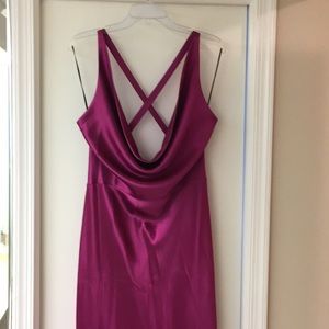 ABS Evening by Allen Schwartz Fuchia Dress